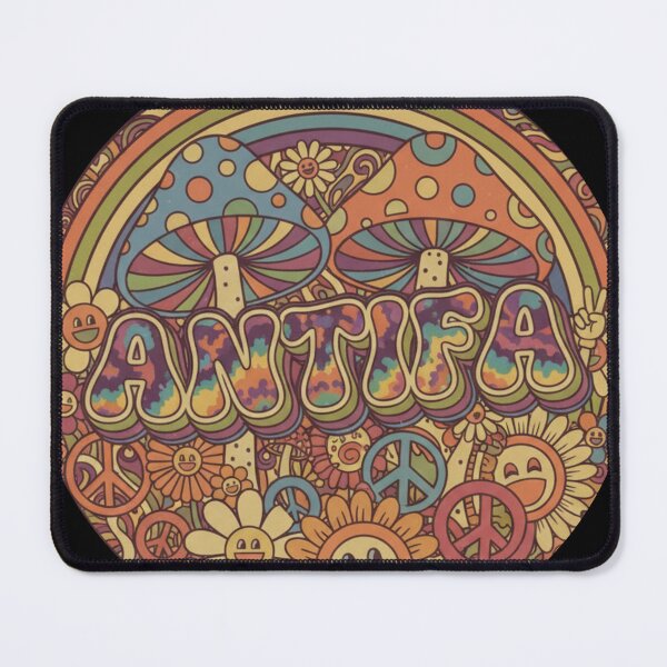 Item preview, 70's Psychedelic I am Antifa Logo designed and sold by andyactstoo.