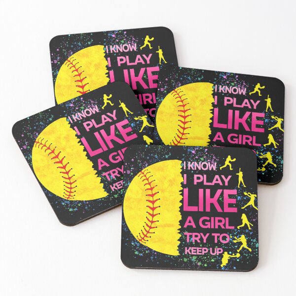 Item preview, Play Like a Girl Softball Shirt designed and sold by TinaMDedrick.