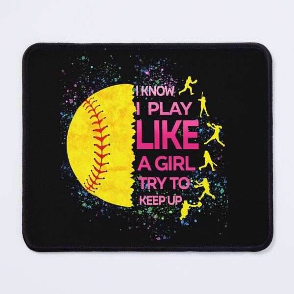 Item preview, Play Like a Girl Softball Shirt designed and sold by TinaMDedrick.