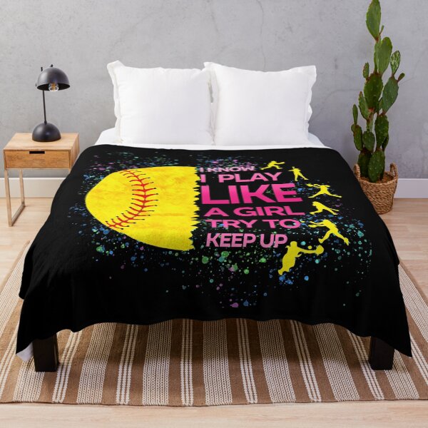 Item preview, Play Like a Girl Softball Shirt designed and sold by TinaMDedrick.