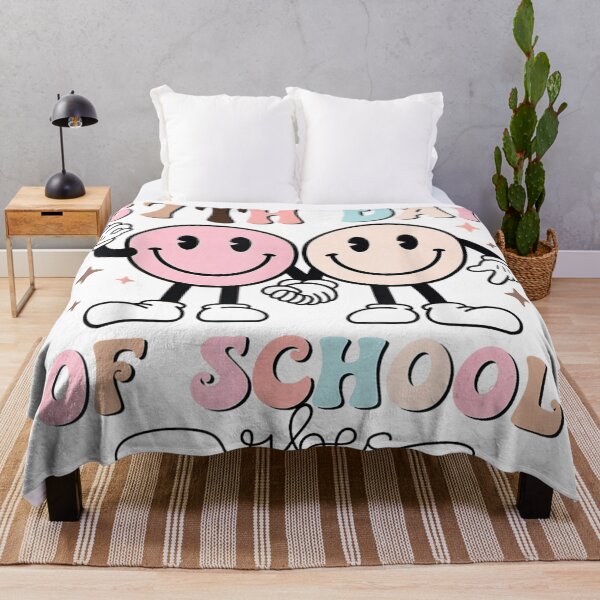 Item preview, 67th Day of School Vibes Retro Smiley Face Happy Student Teacher designed and sold by Chaya Reid.