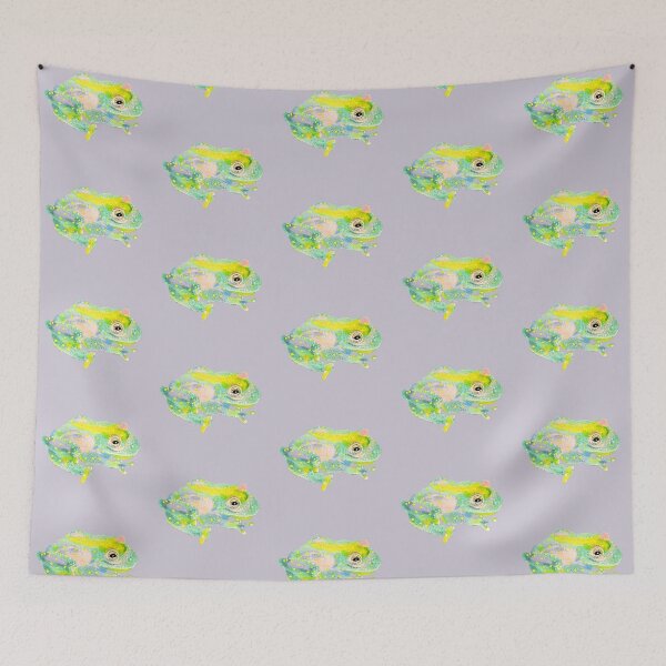 Item preview, Multicolored Pastel Glass Frog designed and sold by KayleeRoseArt.