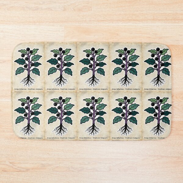 Item preview, Vintage Belladonna Print | Dark Academia Botanical Illustration | Scholar Decor designed and sold by JACI'S STORE.