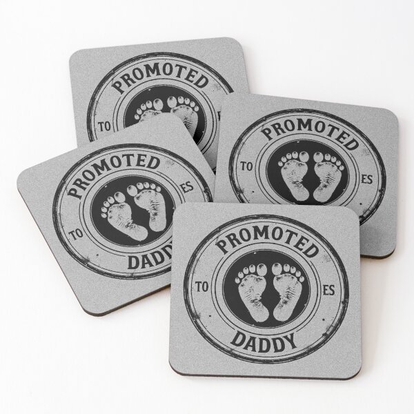 Item preview, Promoted to Daddy, New Father, First Time Dad designed and sold by Huskyyy Designs.