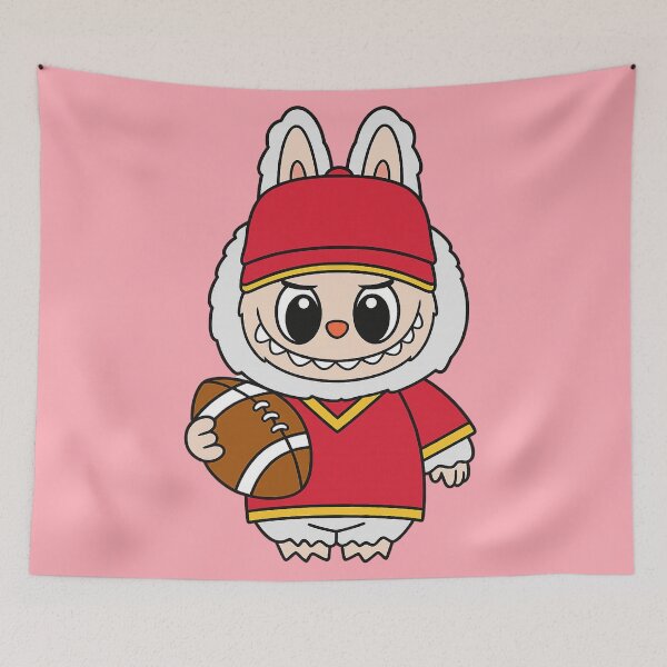 Item preview, Labubu, American football player designed and sold by YChangShop.