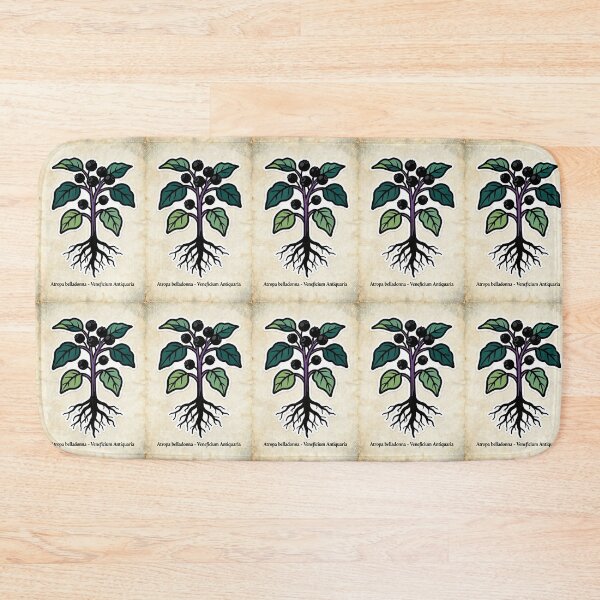 Item preview, Vintage Belladonna Print | Dark Academia Botanical Illustration | Scholar Decor designed and sold by JACI'S STORE.