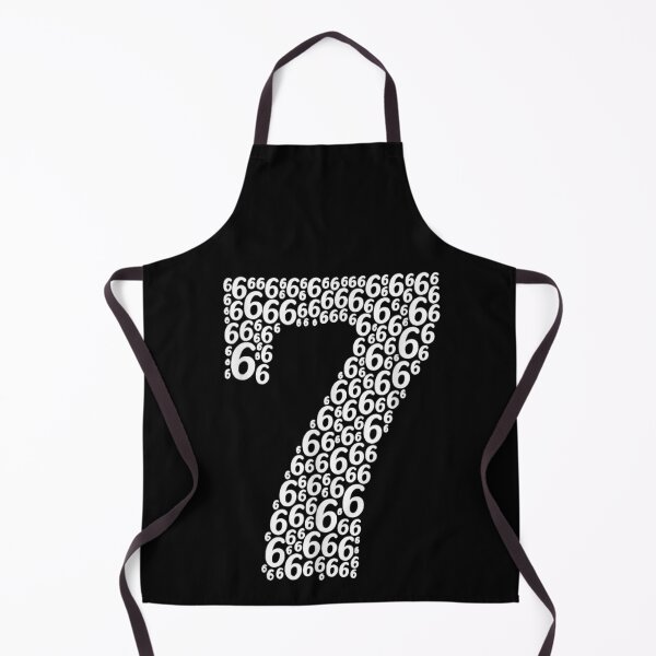 Item preview, Number Seven Made From Sixes Minimalist Typography Modern Art designed and sold by Daisy Grimes.