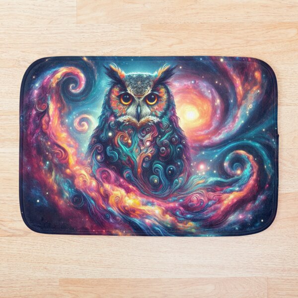 Item preview, Regal Cosmic Flow Owl designed and sold by Paul Morse.