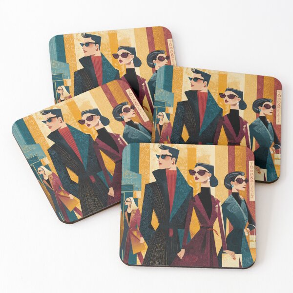 Item preview, A Retro New York Fashion Scene 2 designed and sold by Pennello d'Oro.
