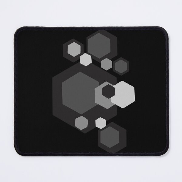 Item preview, Hexa Black Grey  designed and sold by Zentee-s.