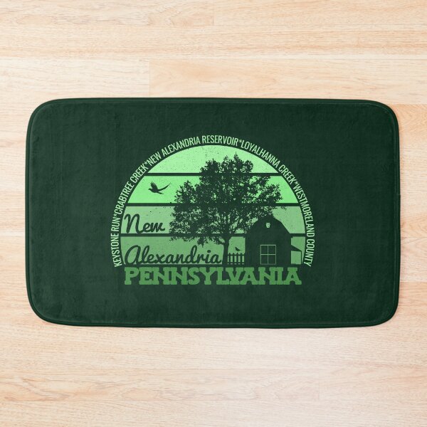 Item preview, New Alexandria Pennsylvania Sunset Retro Vintage Local Pride Logo designed and sold by CRHPOD20.