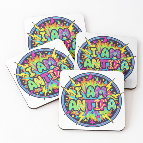 Item preview, 90's I Am Antifa Logo designed and sold by andyactstoo.