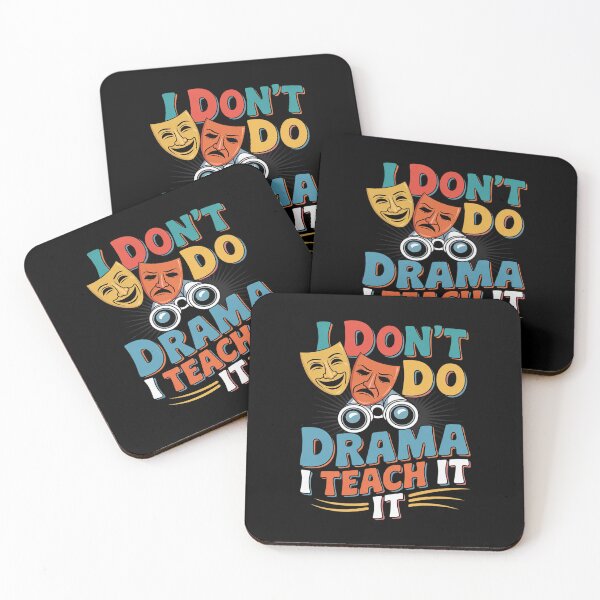 Item preview, I Don't Do Drama I Teach It Drama Teacher Theatre Acting  designed and sold by BeetleMalon.