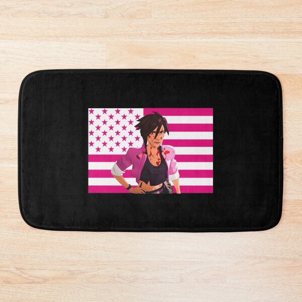 Item preview, Invisigal Dispatch Game Pink Flag designed and sold by JaquelinDach.