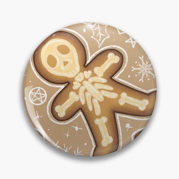 Item preview, Merry Hexmas - Gingerbread Skeleton 2.0 Cream designed and sold by Neon-Harvest.