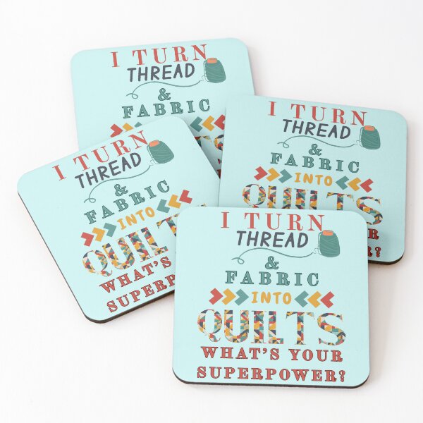 Item preview,  I Turn Thread And Fabric Into Quilts - Funny Quilter - Quilting Lovers designed and sold by Wiss2Arts.