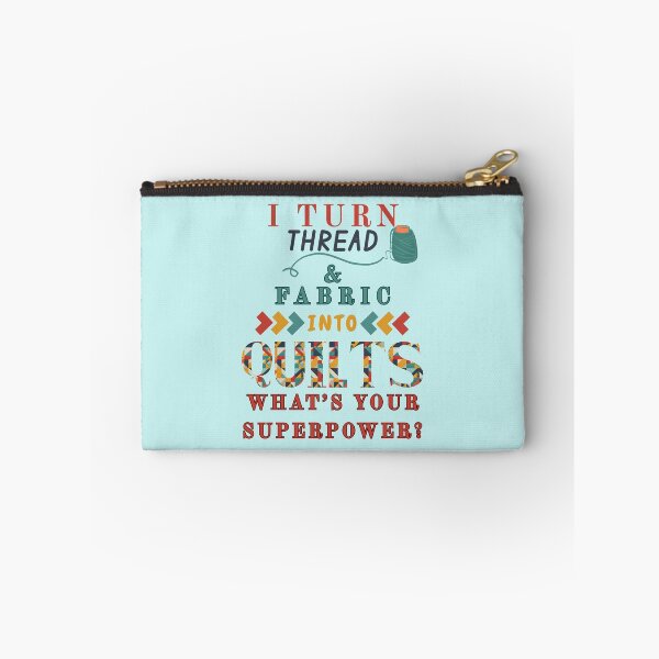 Item preview,  I Turn Thread And Fabric Into Quilts - Funny Quilter - Quilting Lovers designed and sold by Wiss2Arts.