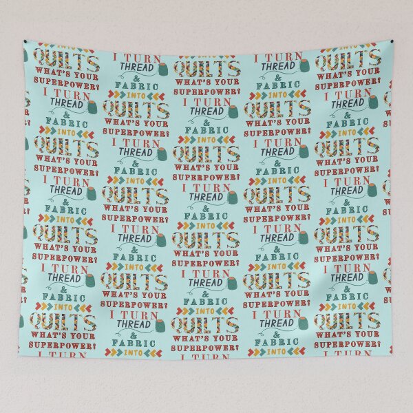 Item preview,  I Turn Thread And Fabric Into Quilts - Funny Quilter - Quilting Lovers designed and sold by Wiss2Arts.