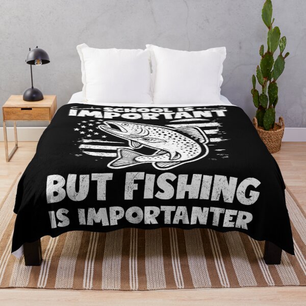 Item preview, Funny Fishing Quote - School is Important Shirt designed and sold by TinaMDedrick.