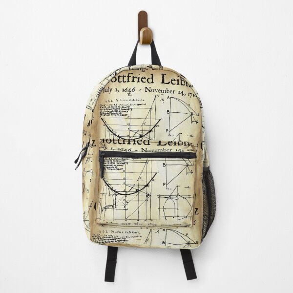 Item preview, Nerdy Vintage Gottfried Leibniz Quote Make Me the Master of Education Math Science Teacher Black Text Parchment designed and sold by MathWare MathClips.