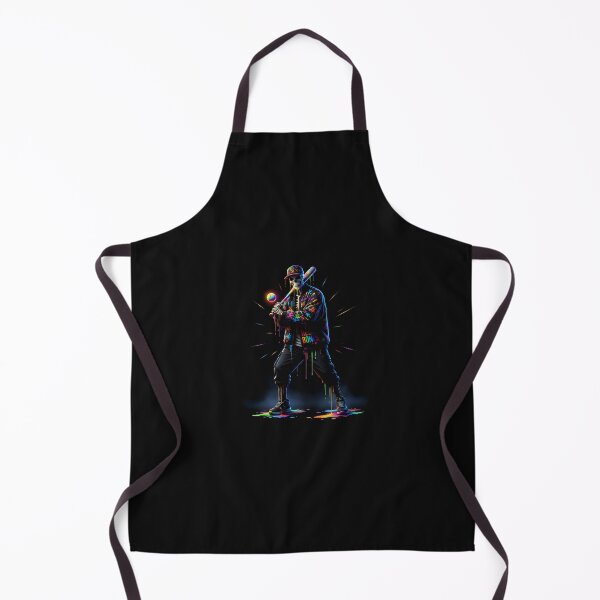 Item preview, Skeleton Playing Baseball Halloween Funny Dripping Color Boy designed and sold by merlinnears.