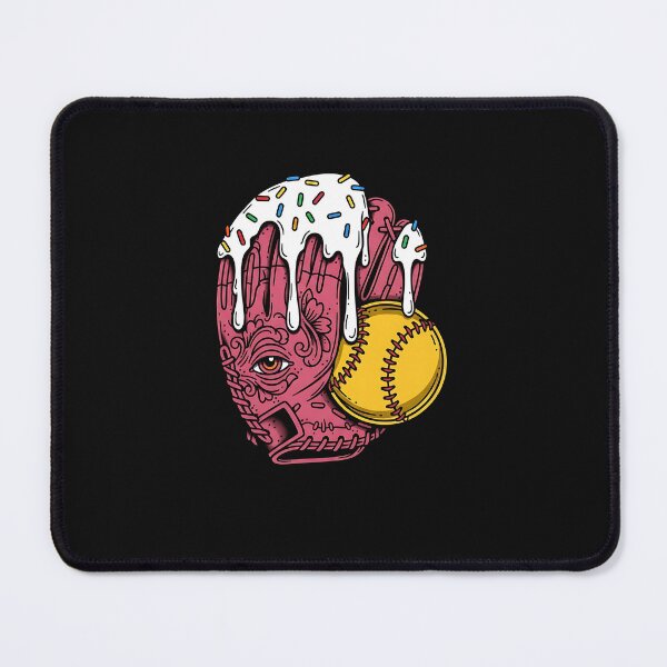 Item preview, Softball Drip Ice Cream Sprinkles Softball Glove designed and sold by merlinnears.