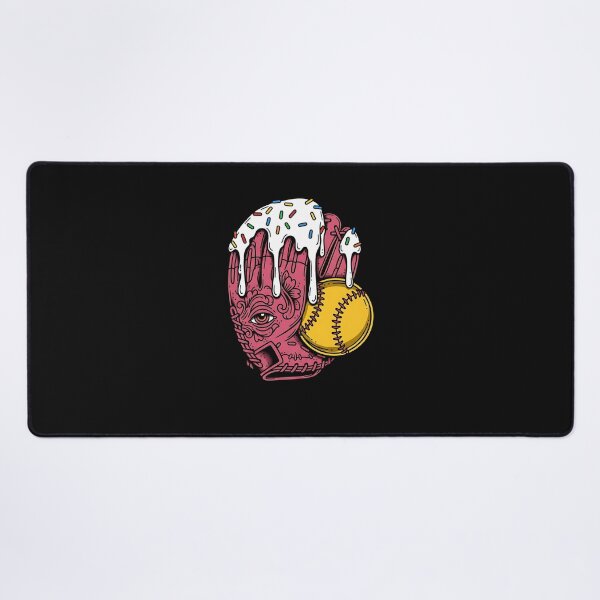 Item preview, Softball Drip Ice Cream Sprinkles Softball Glove designed and sold by merlinnears.
