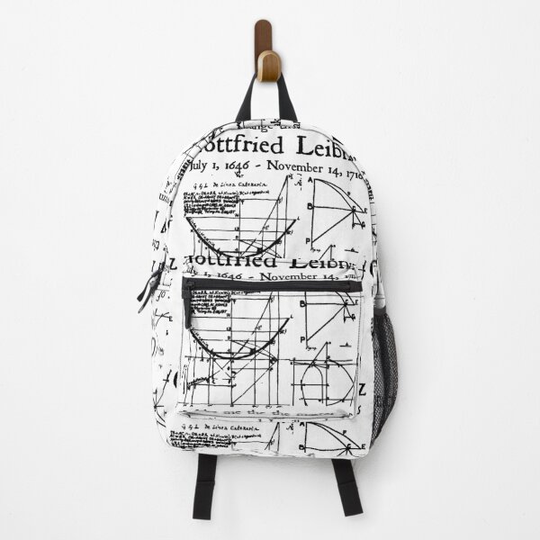 Item preview, Nerdy Vintage Gottfried Leibniz Quote Make Me the Master of Education Math Science Teacher Black Text designed and sold by MathWare MathClips.