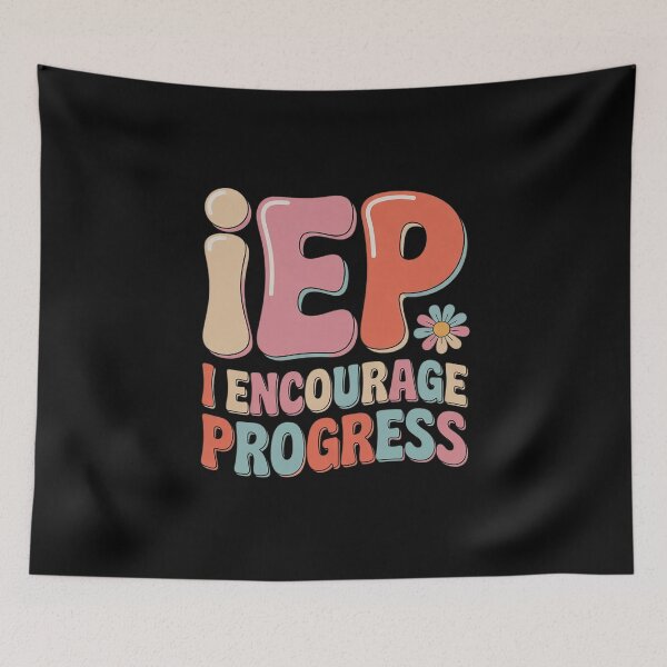 Item preview, IEP I Encourage Progress Special Education teacher  designed and sold by BeetleMalon.