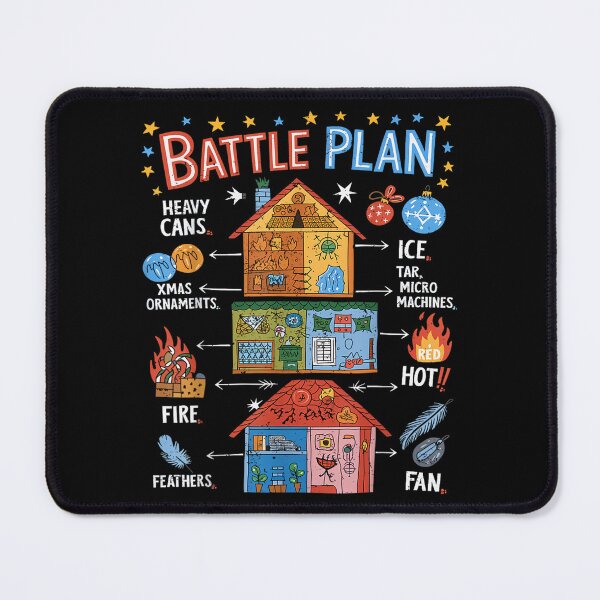 Item preview, Funny Battle Plan Christmas Home Kids Hand Dawn Alone Xmas designed and sold by Casey Damian.