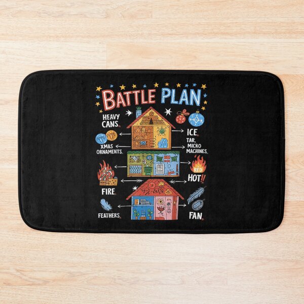 Item preview, Funny Battle Plan Christmas Home Kids Hand Dawn Alone Xmas  designed and sold by Casey Damian.