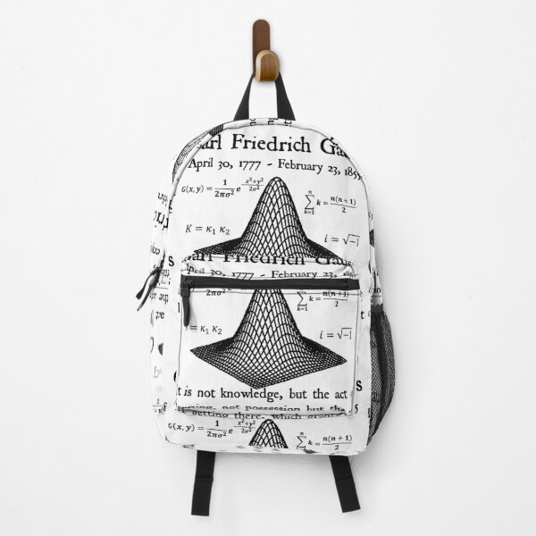 Item preview, Nerdy Vintage Carl Friedrich Gauss Quote It is not Knowledge but the Act of Learning Math Science Teacher Black Text designed and sold by MathWare MathClips.