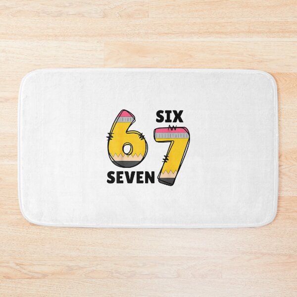 Item preview, Funny 6 7 Six Seven Pencil Teacher Middle High School Humor designed and sold by merlinnears.