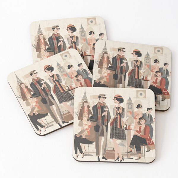 Item preview, A Retro Paris Fashion Scene 2 designed and sold by Pennello d'Oro.