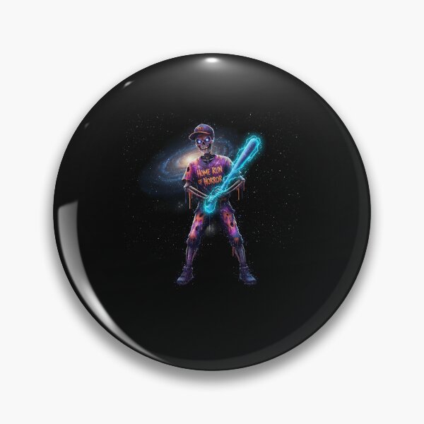 Item preview, Skeleton Playing Baseball Halloween Funny Dripping Color Boy designed and sold by merlinnears.