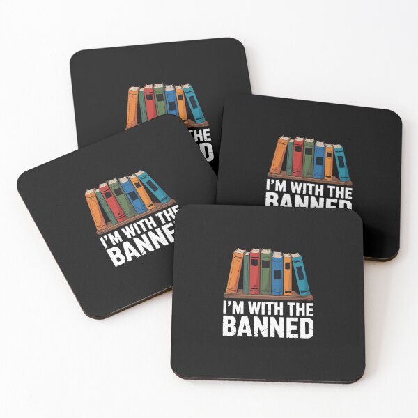 Item preview, I'm With The Banned Book Readers I Read Banned Books  designed and sold by Belkisallen.