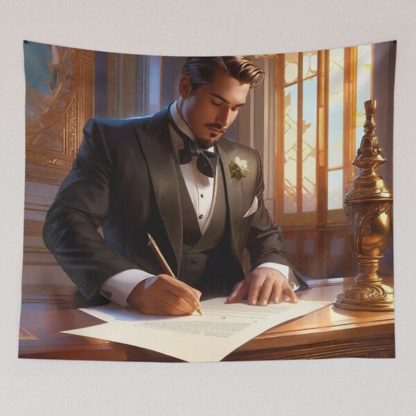 Item preview, The Signing at Golden Hall designed and sold by afrancisCL.