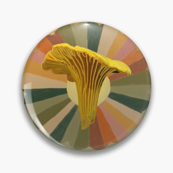 Item preview, Yellow Chanterelle Mushroom  designed and sold by Vanessa Priest.
