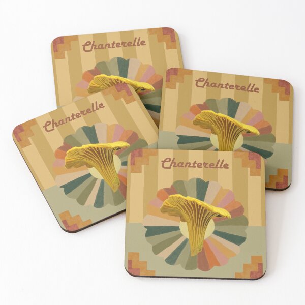 Item preview, Yellow Chanterelle Mushroom  designed and sold by Vanessa Priest.