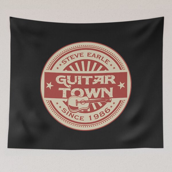 Item preview, Steve Earle - Guitar Town Classic designed and sold by ReflexSix.