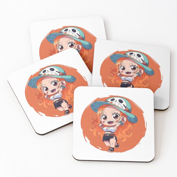 Item preview, Chibi Nami – The Cutest Navigator of the Seas! designed and sold by Finestrokes.art.