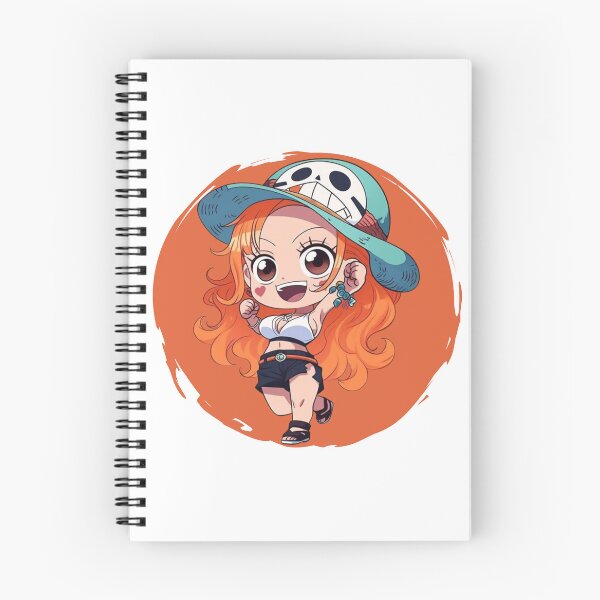 Item preview, Chibi Nami – The Cutest Navigator of the Seas! designed and sold by Finestrokes.art.