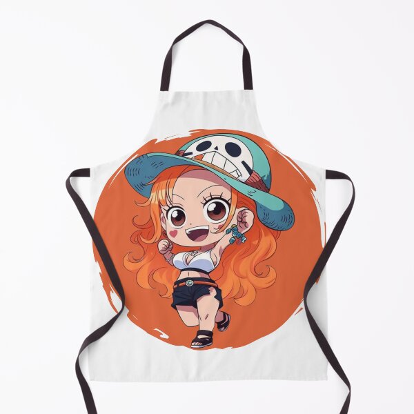 Item preview, Chibi Nami – The Cutest Navigator of the Seas! designed and sold by Finestrokes.art.