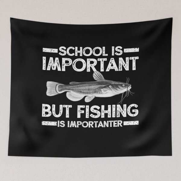 Item preview, Funny Catfish Fishing Shirt - Importanter Quote designed and sold by LarryMBrown.