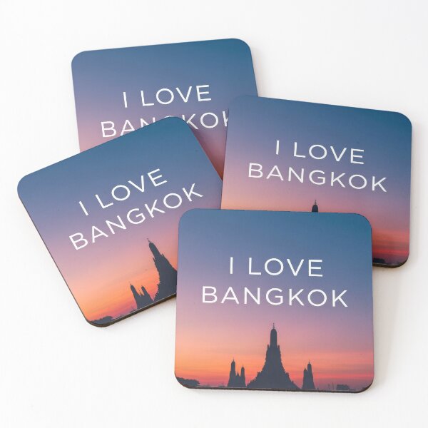 Item preview, I LOVE BANGKOK Design designed and sold by VerizalShop.