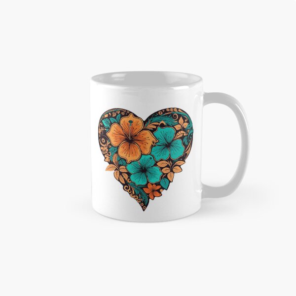 Item preview, Heart Shaped Hibiscus Flower designed and sold by Myra365Art.