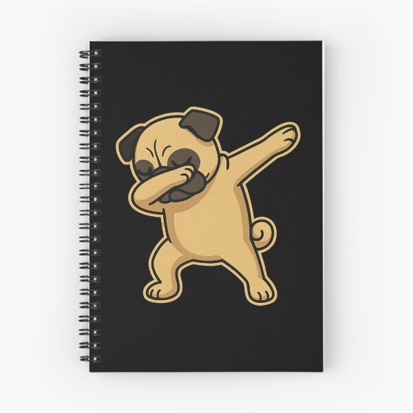 Item preview, Dabbing Pug - Pug Dab - Funny Dancing Dog Gift T-Shirt designed and sold by CraftedHome.