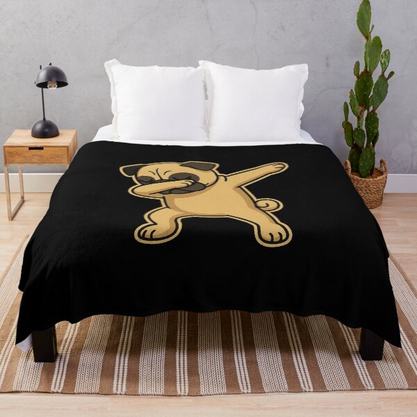 Item preview, Dabbing Pug - Pug Dab - Funny Dancing Dog Gift T-Shirt designed and sold by CraftedHome.