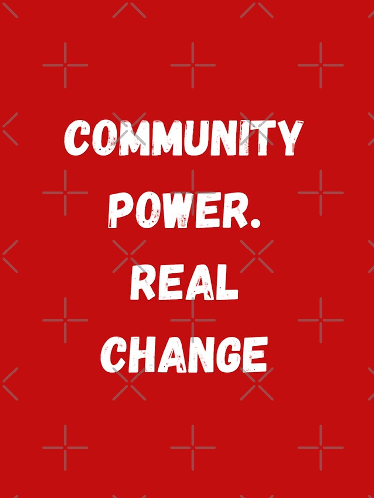 Thumbnail 4 of 4, iPhone Case, Community Power. Real Change designed and sold by Rojicuteshop.