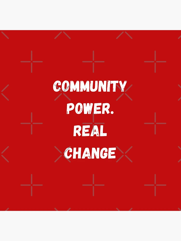 Thumbnail 5 of 5, Coasters (Set of 4), Community Power. Real Change designed and sold by Akira Design Store.